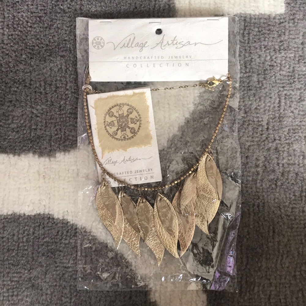 Village Artisan gold necklace